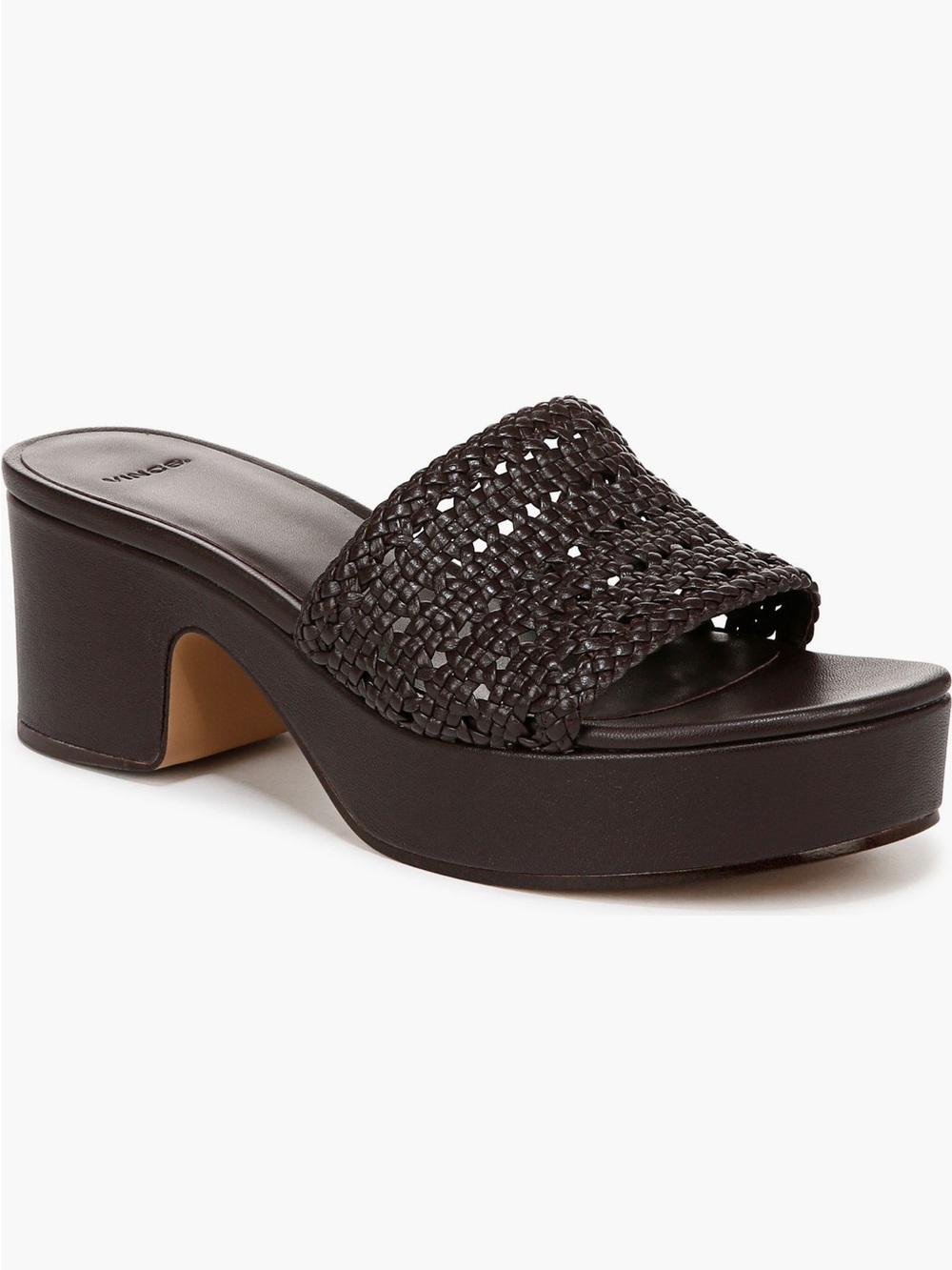 NEW Vince Margo Platform Sandal in Ganache